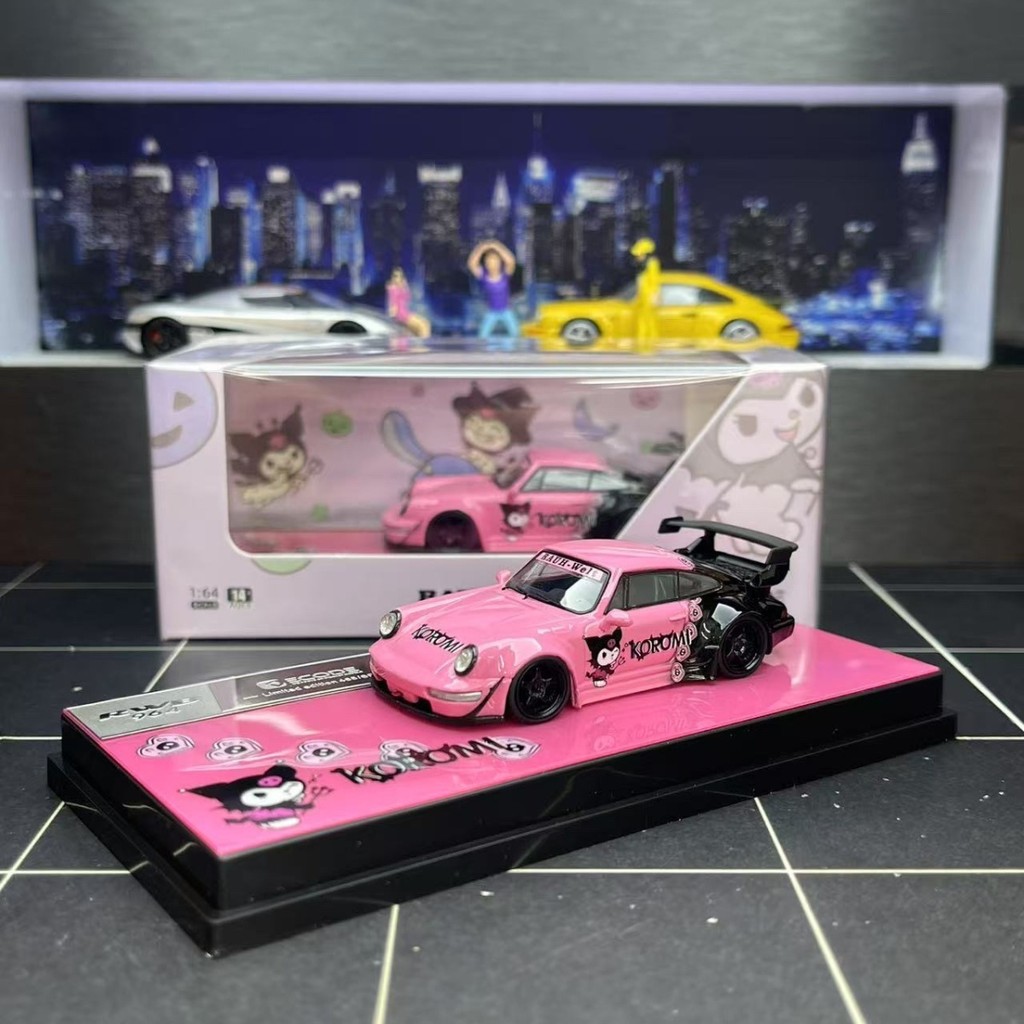 Giải mã 1/64 Porsche RWB 964 Koromi Hợp Kim Xe Mô Hình Đúc Xe Đồ Chơi Bộ Sưu Tập Quà Tặng Sinh Nhật
