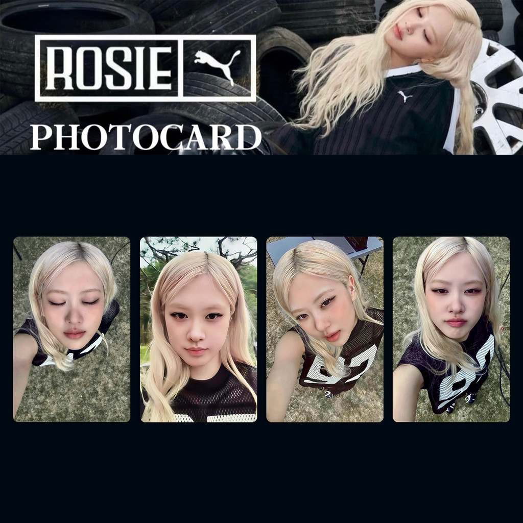 3-10 Chiếc BP ROSE ROSIE JUMP DEADLINE Bưu Thiếp LISA JENNIE JISOO Trong Suốt Lomo Cards ALTER EGO P