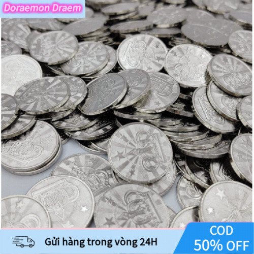 Đồng Xu Token Cho Máy Chơi Game Arcade Mới 100%, Cao Cấp, 1 bộ 10 cái, Đường Kính 25mm, Trọng Lượng 5,5g, Bằng Thép Khôn