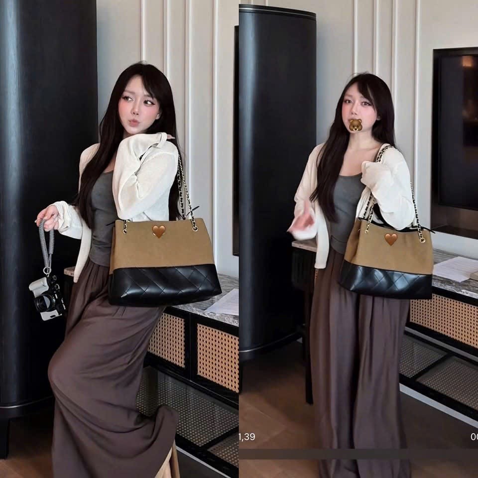 H121 Set Áo Nữ 3 Món Cotton Basic Nhẹ Nhàng, Thanh Lịch Phong Cách Hàn Quốc