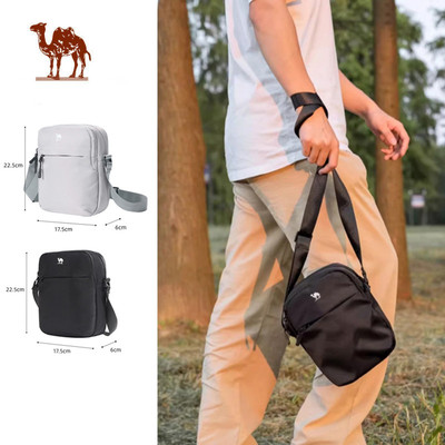 Túi đeo vai ngoài trời CAMEL CROWN  nam và nữ túi giải trí đi lại túi xách