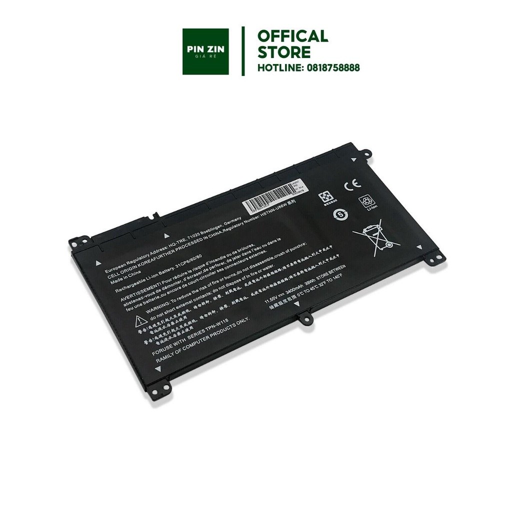 [PIN ZIN NEW ] Pin Laptop (Original) Pavilion X360 14-ax M3-m BI03XL ON03XL Battery