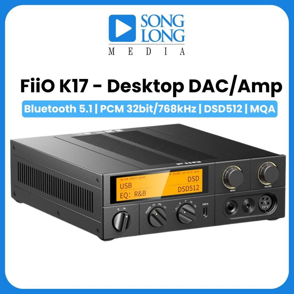 Thiết bị giải mã âm thanh FiiO K17 - Chính hãng phân phối