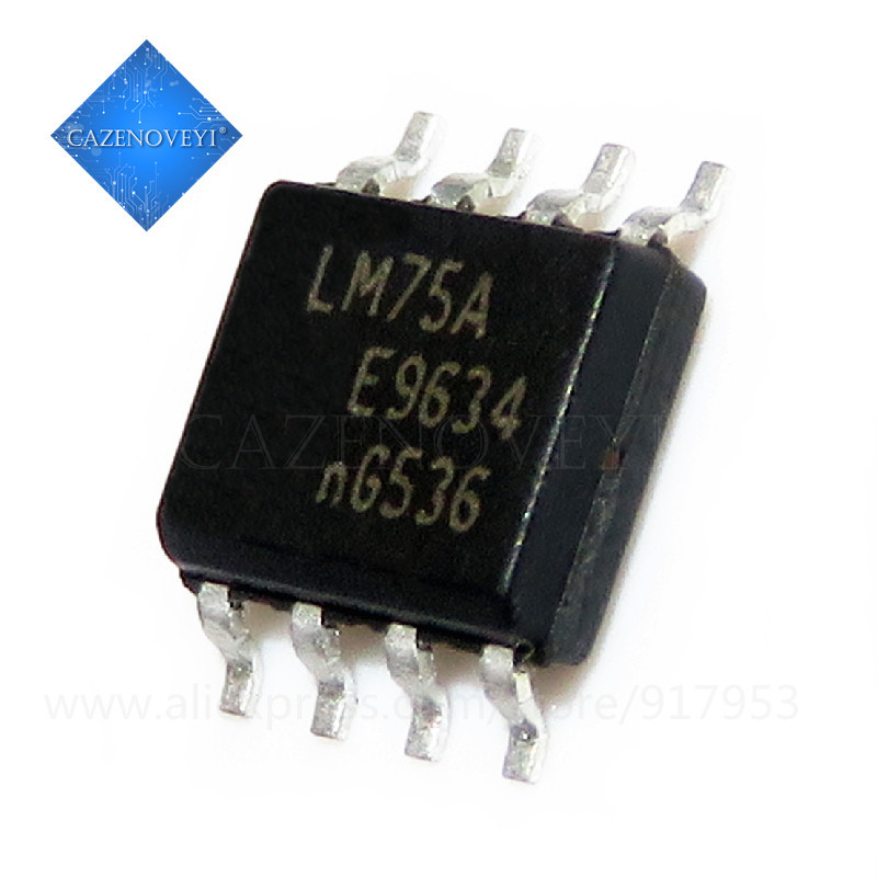 10 Mảnh LM75CIM3 LM75AD LM75A LM75 SOP-8 chip