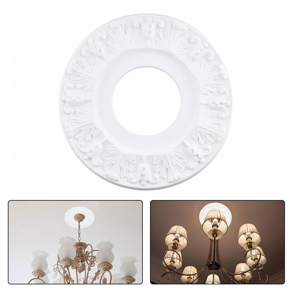 [DOLLDOLL-VN]Easy to Use Split Ceiling Medallion Upgrade Your Ceiling Lights Effortlessly