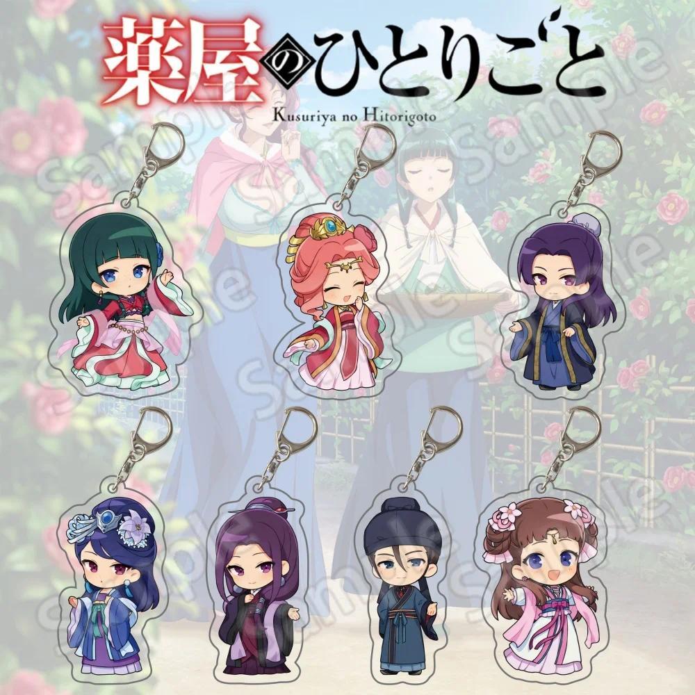 Anime The Apothecary Diaries Keychain Acrylic Kusuriya No Hitorigoto Mô hình Gao Maomao Shun Li Bai 