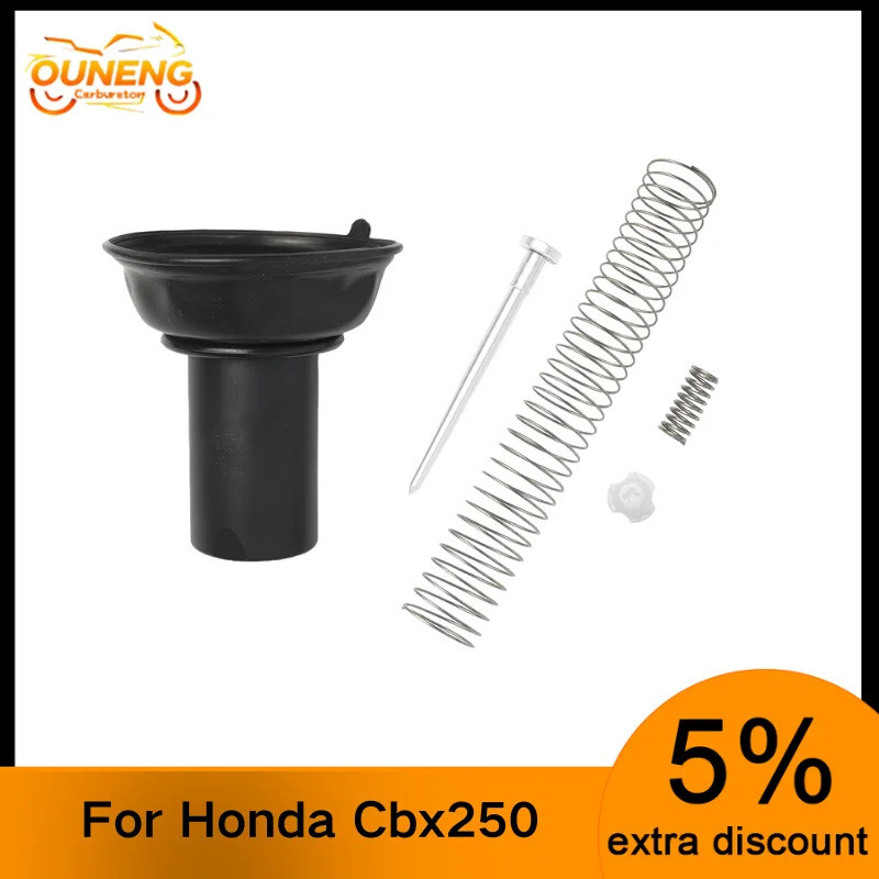 Bộ sửa chữa bộ chế hòa khí xe máy Phim pít tông Kim chân không cho Honda Cbx250 Twister Xr250 Tornad