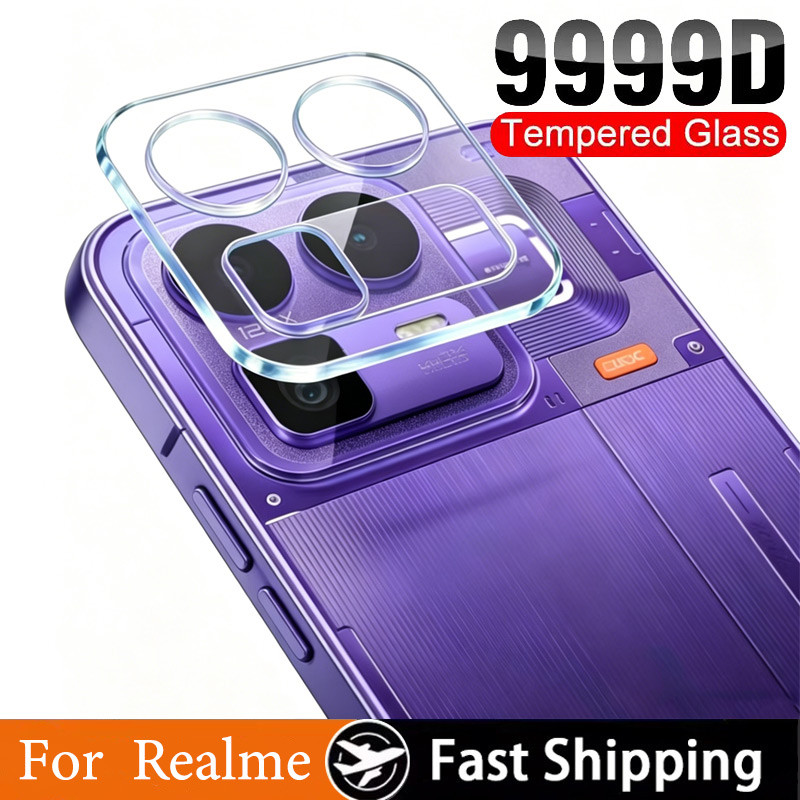 Miếng dán kính cường lực 3D bảo vệ ống kính camera Realme GT Neo 8 7 7T 7x 6 SE 6T 5 Turbo P4 Power 