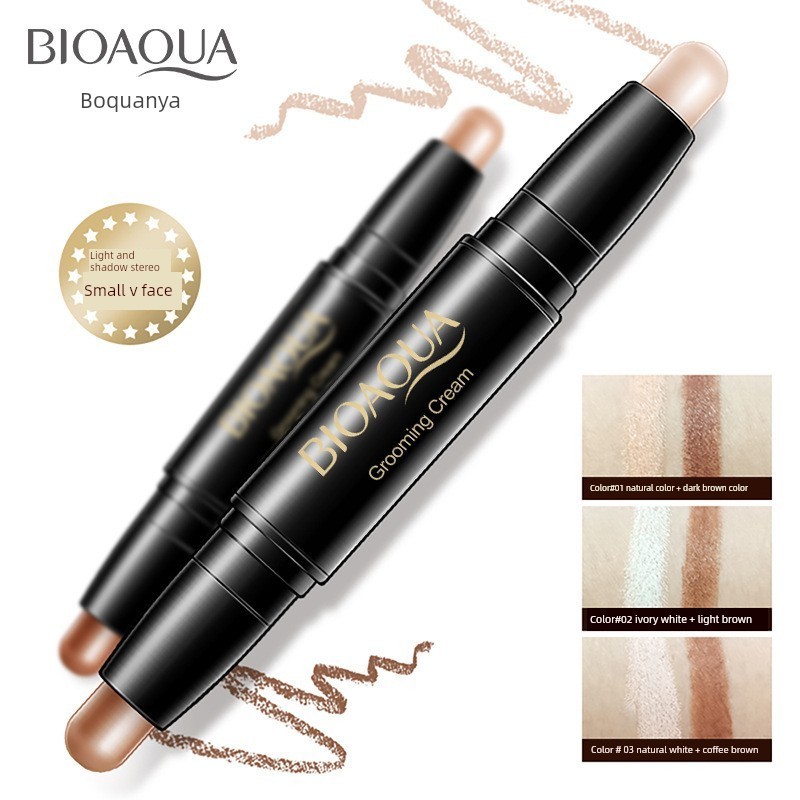 highlight bắt sáng bắt sáng highlight Đường viền dài hai đầu Poquanya dành cho người mới bắt đầu