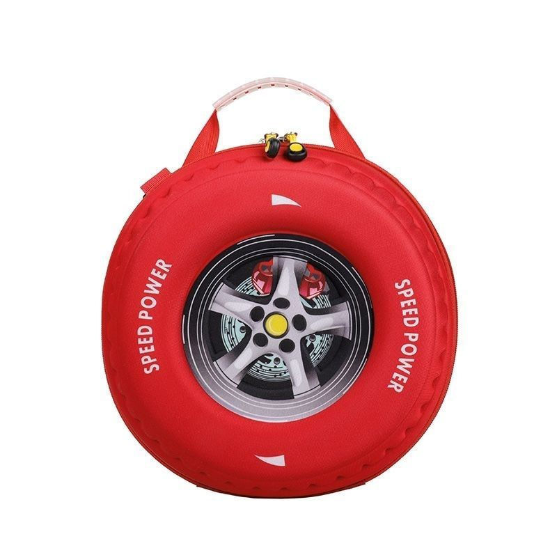 TQ~Unique children's backpack with tire wheels, cute small backpack for toddlers, kindergarten backp