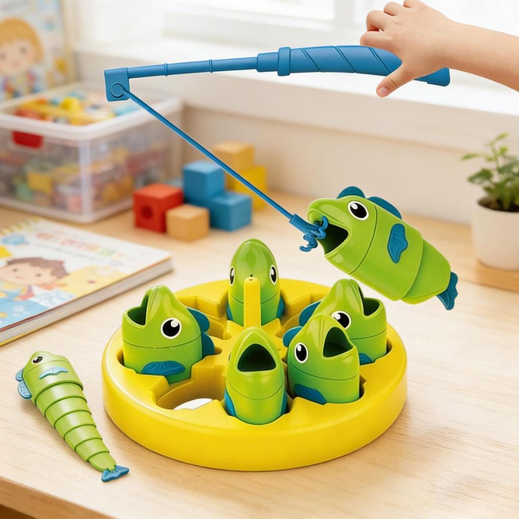 Fishing Master Blind Fishing Luck Challenge Board Game Bàn Câu Cá Mở Rộng Trò Chơi Tiệc Gia Đình Trò