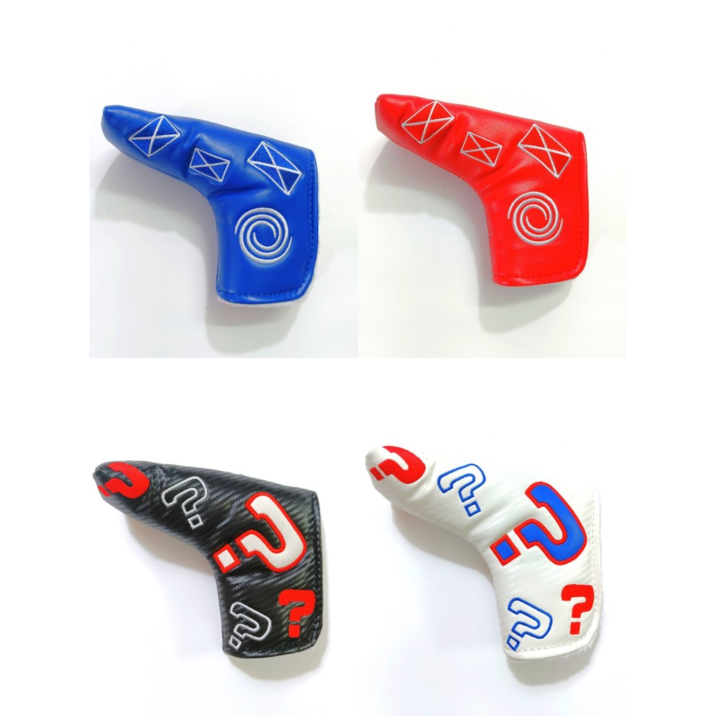 Bán chạy ODYSSEY Golf Flat Putter Cover Golf Putter Cover Head Cover Ball Head Cover Nắp bảo vệ nắp