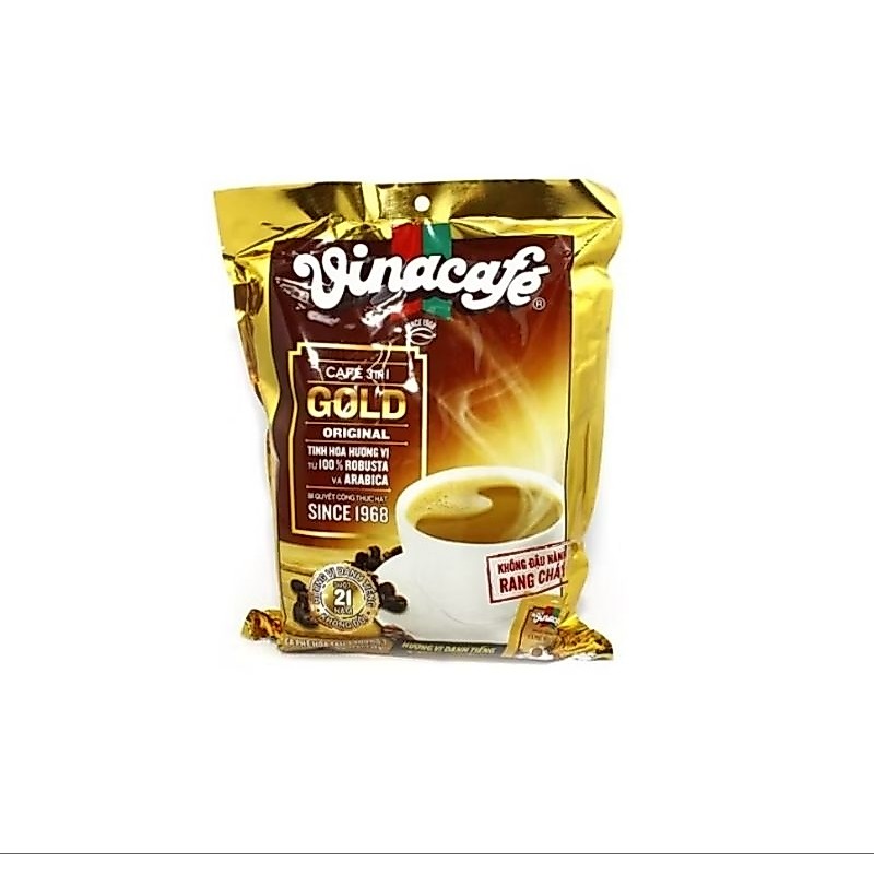 Cà phê sữa VinaCafé Gold Original 480g (24 gói x 20g)