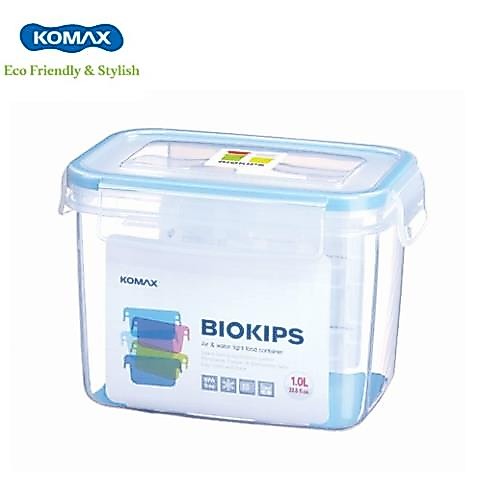 (KOMAX) Hộp Nhựa Chữ Nhật Komax Biokips 71513 (1L) - nhựa PP - xuất xứ Hàn Quốc