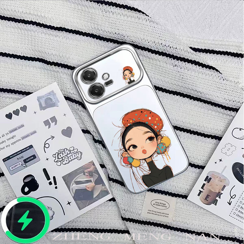 Thích hợp cho OPPO A3 5G OPPO A3X 4G OPPO A3X 5G OPPO A5i 4G Vỏ điện thoại silicon mềm in họa tiết m