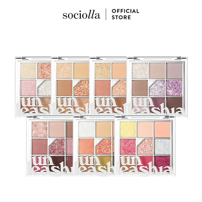 Bảng Mắt 9 Ô Unleashia Glitterpedia Eye Palette 6.6g