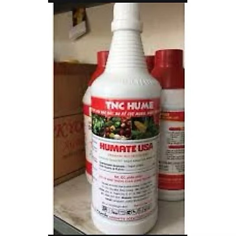 Phân bón hữu cơ kích rễ TNC HUMATE chai 1 lít