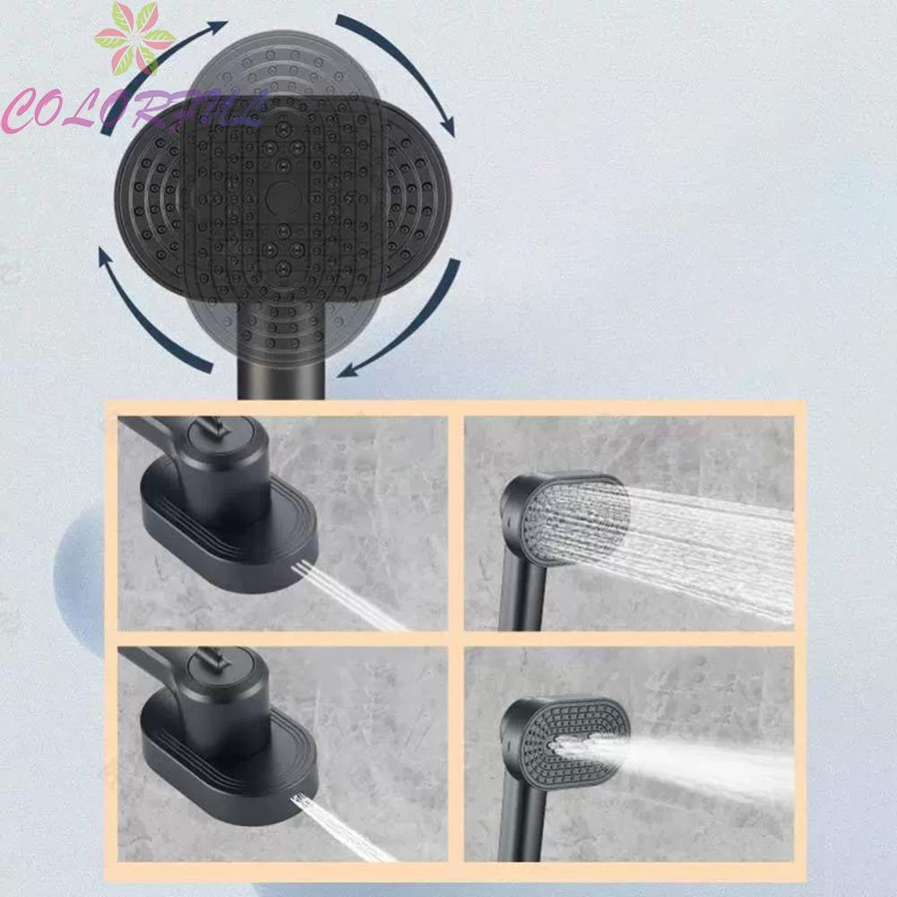 Adjustable Shower Head Bathroom Specific Design Convenient Rotating Feature