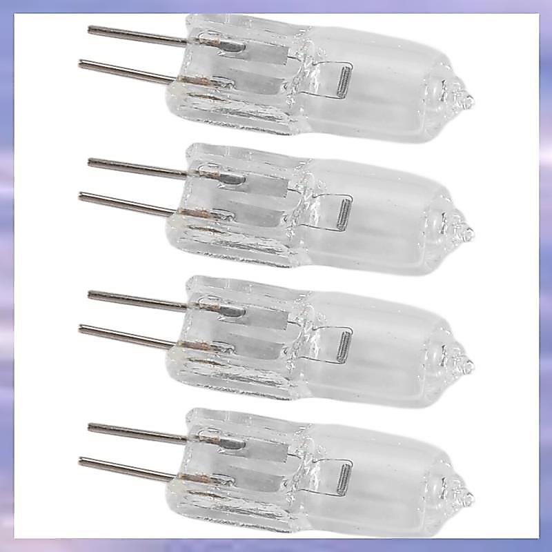 (V L A O) 12V 20W 2 pin G4 Base Bóng đèn Halogen 4 miếng Trắng ấm