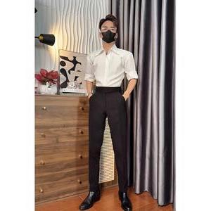 [Mở Bán] [DOTAMSTORE x Hoàng Nguyễn Store] Quần Âu Nam Cạp Cao Sidetab Menswear - M117