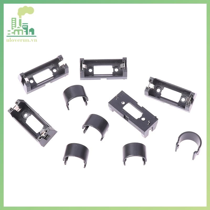 Uloverun 5 Chiếc Cắm CR123A Pin 16340 Hộp Pin LIR123A Hộp Bảo Quản Pin CR123A Vỏ Pin Cho PCB DIY vn