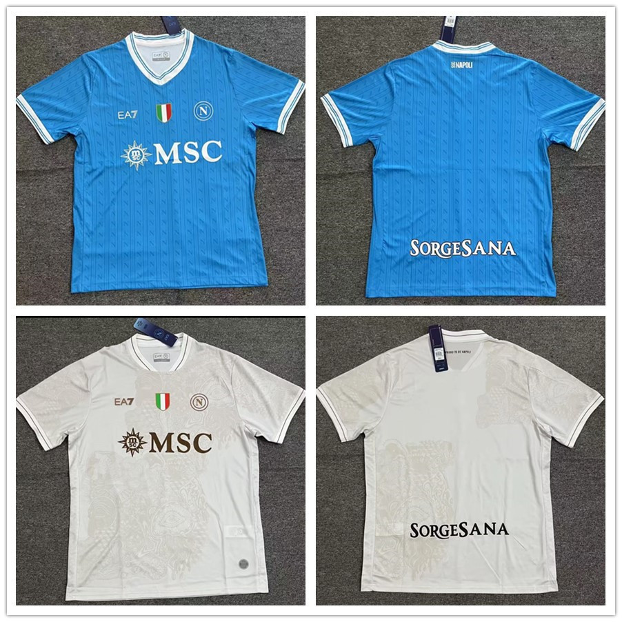 Áo thi đấu sân nhà Napoli ngắn tay