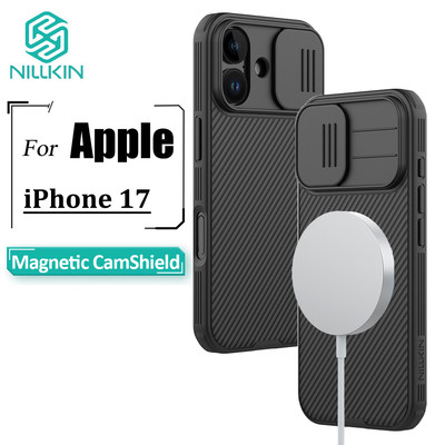 Nillkin Từ Tính Dành Cho iPhone 17 Ốp điện thoại CamShield Pro Camera Bảo Vệ Thanh Trượt Ốp điện thoại Chống Sốc