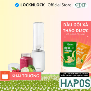 Máy xay sinh tố mini 280ml 150W Blender Locknlock  Chính hãng EJM433WHT  - HAPOS HEL 