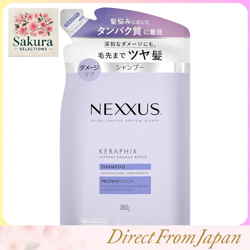 NEXXUS Intense Damage Repair Shampoo Refill 350g Made in Japan