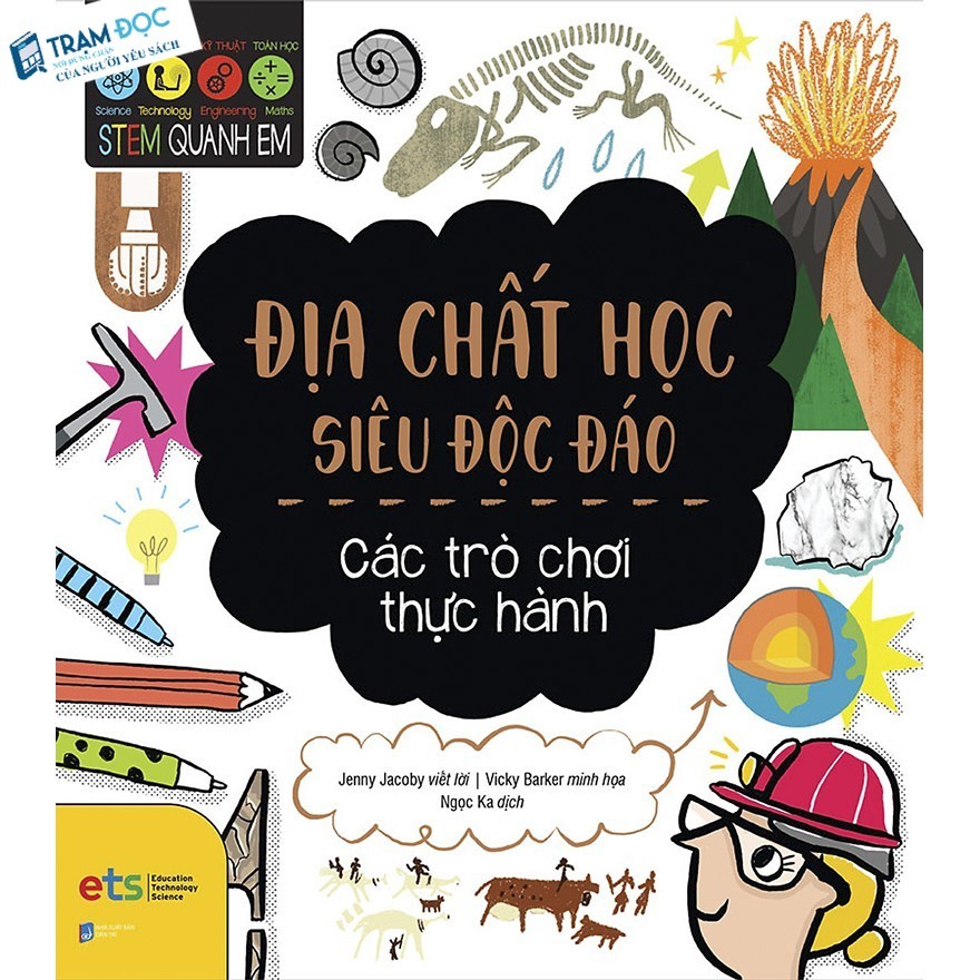 Sách - Stem Quanh Em - Địa Chất Học Siêu Độc Đáo