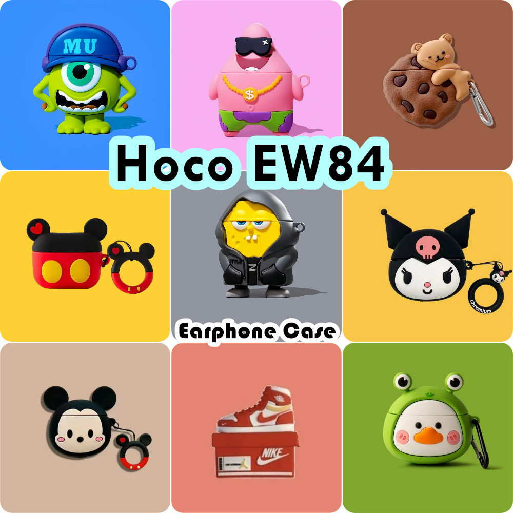 [Chất lượng cao] Dành cho Ốp lưng Hoco EW84 Vỏ tai nghe silicon mềm dễ thương Vỏ NO.2