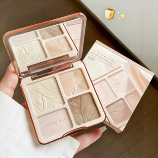  Bảng phấn tạo khối JUDYDOLL 4 ô Màu #05 highlight ,bắt sáng che khuyết điểm tự nhiên lâu trôi 