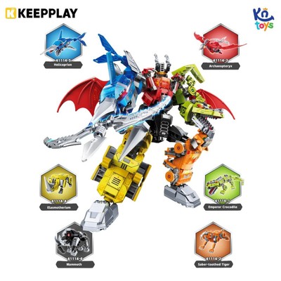 Đồ chơi lắp ráp K Keepplay 41114 - Robot Thần Vũ (775 mảnh ghép)