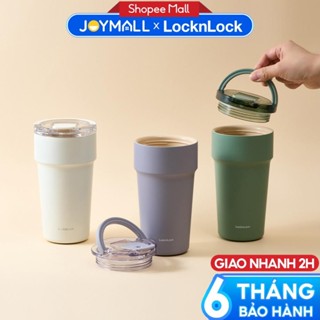  Ly Giữ Nhiệt LocknLock LHC4416 710ml LHC4419 900ml Hàng Chính Hãng Thép Phủ Sứ,Có Ống Hút-JoyMall 