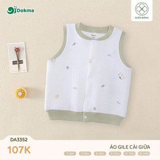  Áo ghile trần bông cài giữa BT BG Dokma DA3352 