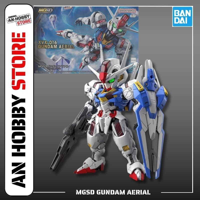 [HÀNG SẴN] BANDAI MÔ HÌNH LẮP RÁP MGSD AERIAL CHÍNH HÃNG