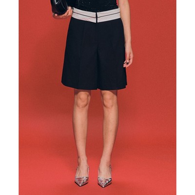 GIGI - Quần short nữ ngang gối ống rộng thời trang_G3402S242405-66