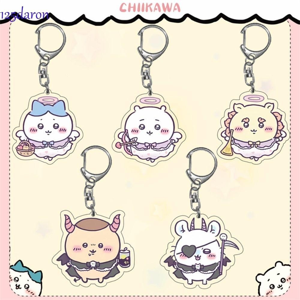 Daron1 Anime Chiikawa Móc Khóa, Momonga Rakko Chiikawa Mặt Dây Chuyề