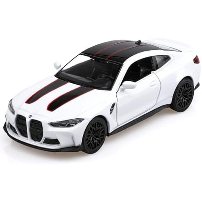 TOKAXI Tỉ Lệ 1 / 36 Xe Ô Tô Mô Hình BMW M4 CSL Diecast, Xe Kéo Lại Xe Ô Tô Đồ Chơi BMW M4, Ô Tô Quà 