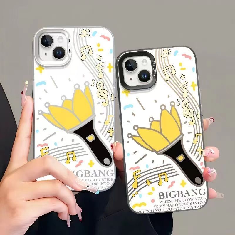 BIGBANG Lightstick Casing Merch Merchandside Store cho IP 17 Pro Max 16 15 Vỏ điện thoại