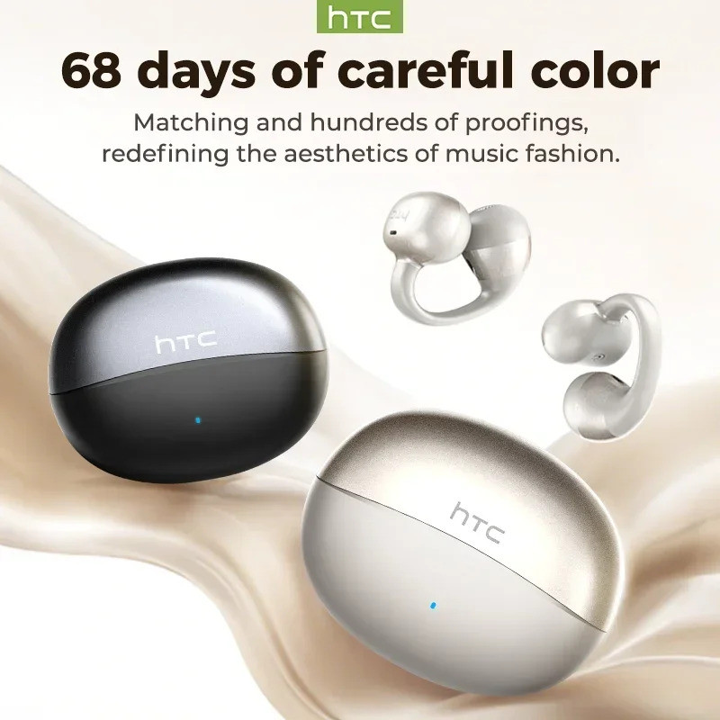 Tai nghe HTC NE56 Bluetooth V6.0 OWS Kẹp tai thể thao Tai nghe không dây giảm tiếng ồn Cuộc gọi Kẹp 