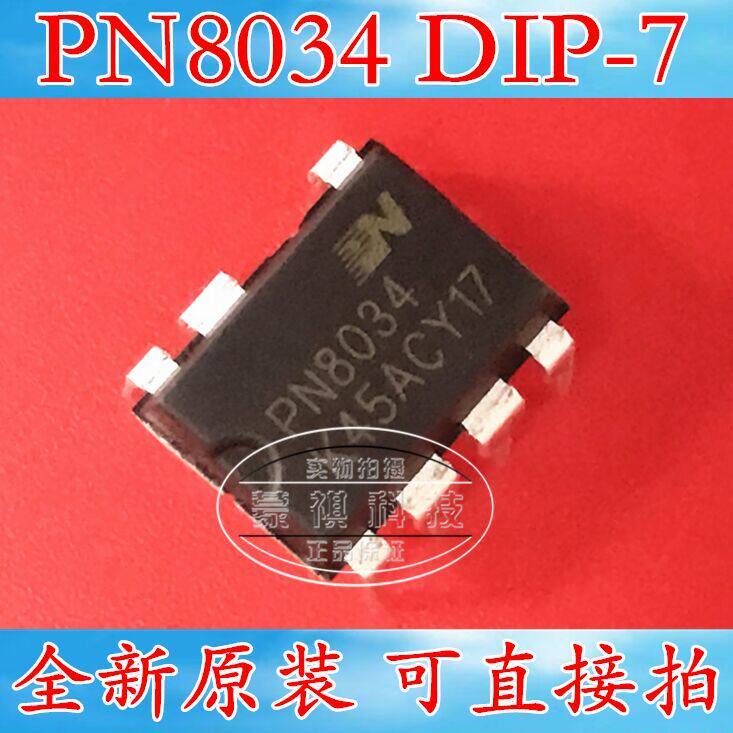 PN8034C PN8034 PN8034A In-Line DIP-7 Chip nguồn hiệu quả cao không cách ly