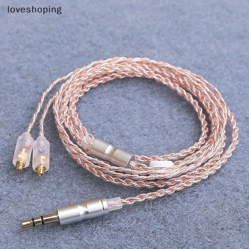 [LS] Cáp nâng cấp tai nghe HiFi MMCX 3.5mm 1.2m Cáp lõi mạ bạc cho Sennheiser IE200 / IE300 / IE600 