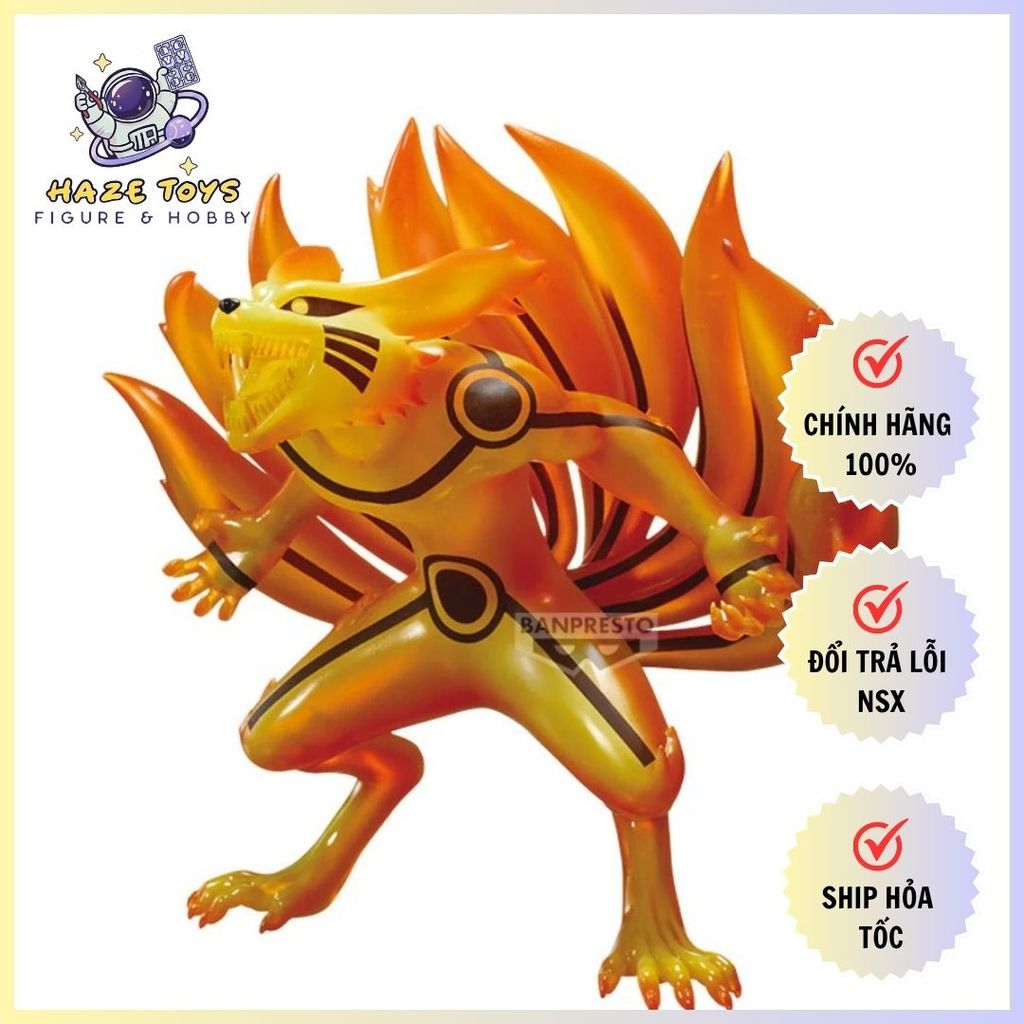 Mô hình Naruto Shippuden - Kurama (Kurama Link Mode) Figure Chính Hãng (Banpresto)