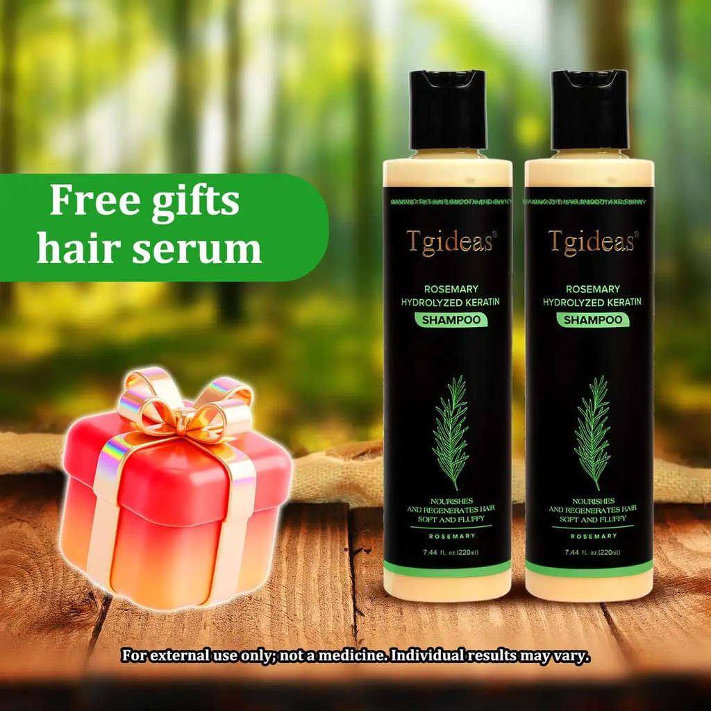 Best Hot Buy2Get1FreeTgideasRosetaryShampoo + Hairserum-BoostHairGrowth, ControlOil & Gàu, HeScalplr
