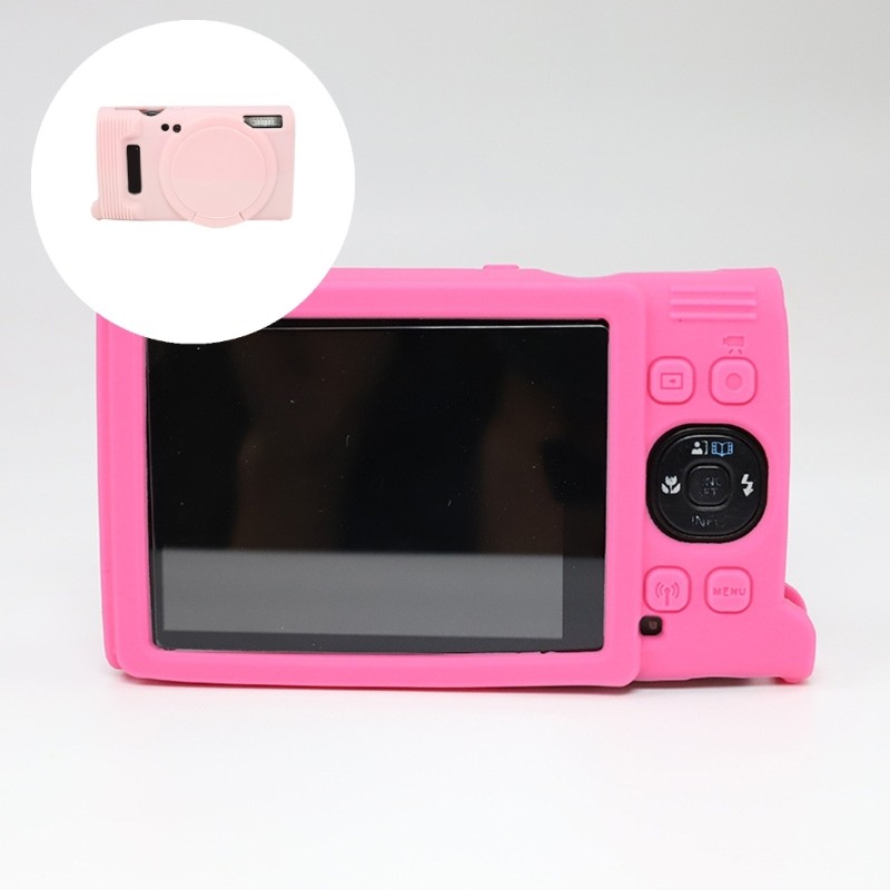 QUU Camera Grip Cover Housing Skin with Silicone Build Điều khiển phía sau Access Lens Area Coverage