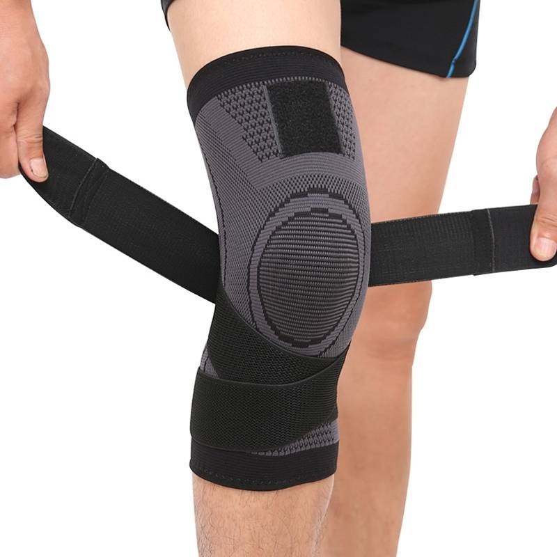 Jalex Nylon Breathable Running Basketball Special Pressure Knee Pad Warm Non-Slip Knee Protection CG