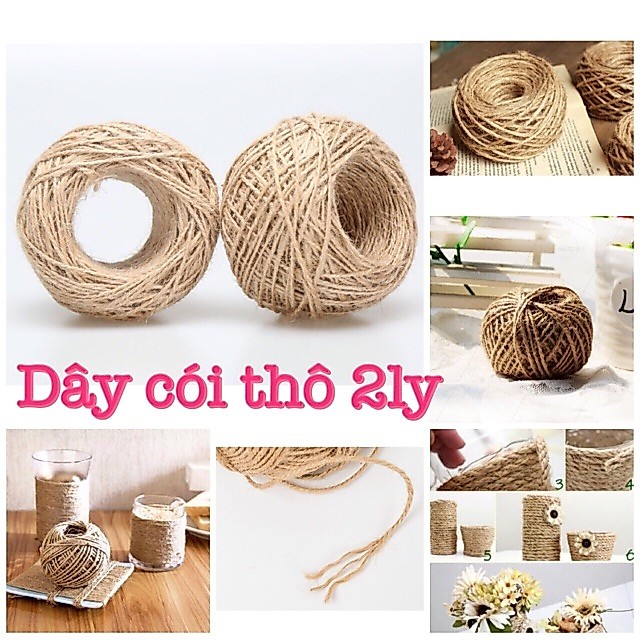 1 CUỘN DÂY CÓI THÔ 2 ly ( 50m)