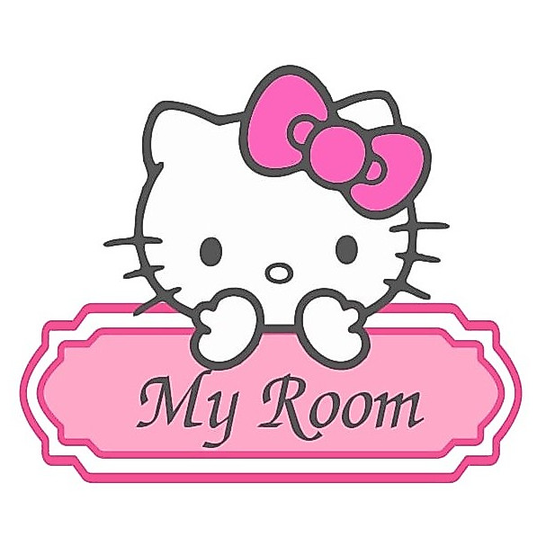 🌻DECAL BẢNG TÊN 2🎀 KITTY HOUSE