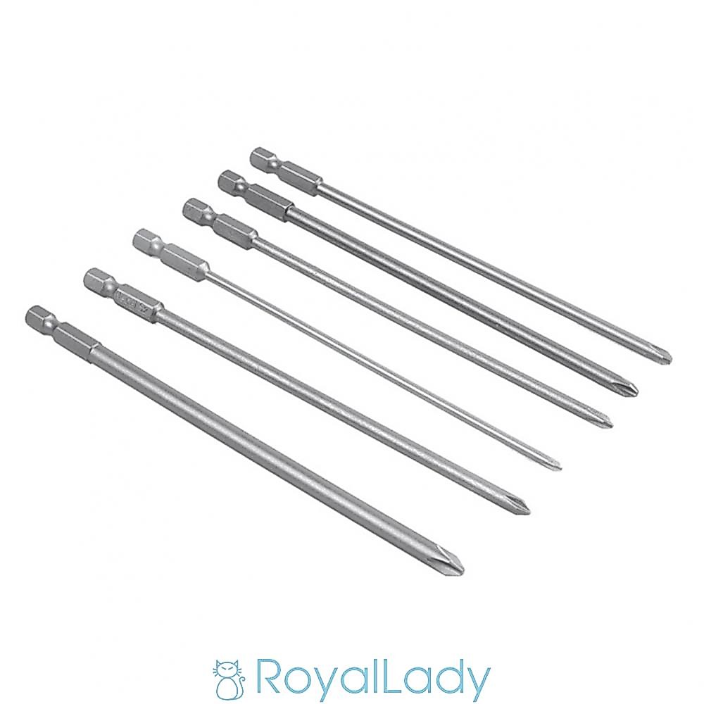 Set 6 Đầu Tua Vít Nam Châm 1 / 4inch bits